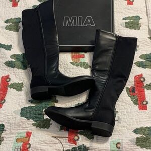 MIA Black Over the Knee Boots